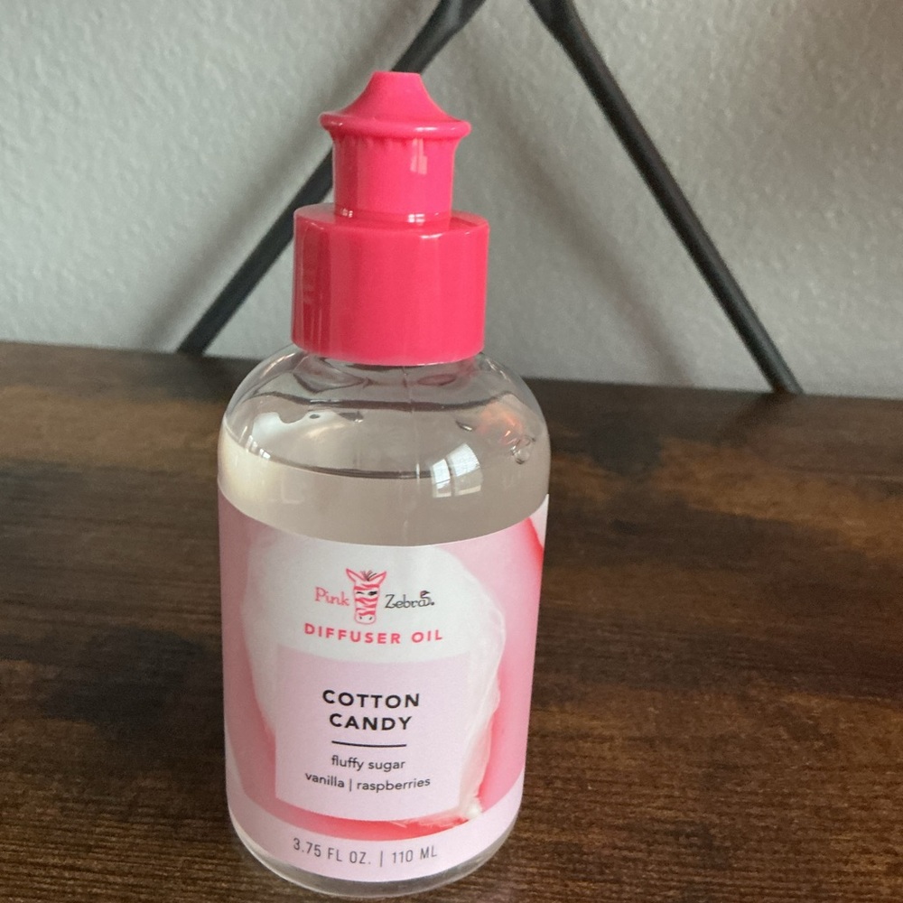 Cotton Candy Pink Zebra Diffuser Oil